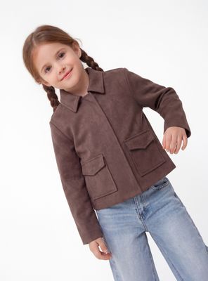 Imagen 1 del producto Chaqueta Gamuza con Bolsillos