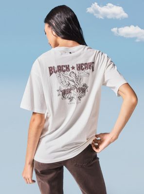 Imagen 2 del producto Polera Oversize Estampado Básica