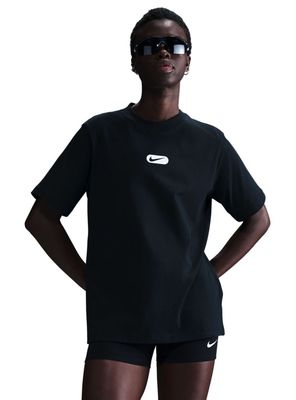 Polera Manga Corta Club Tee Swoosh