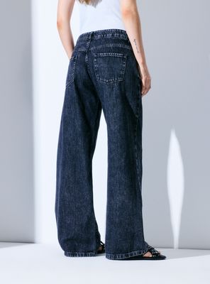 Imagen 2 del producto Jeans Wide Leg 5 Bolsillos Tiro Bajo