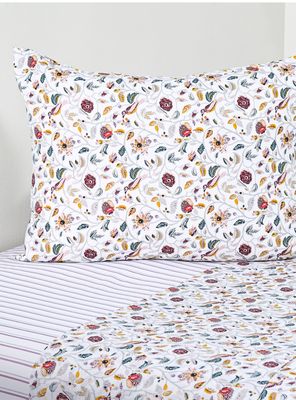 Sábanas 1.5 Plazas 200 Hilos Flutter