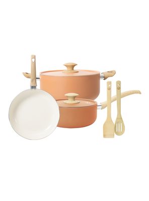 Imagen 1 del producto Batería de Cocina Apricot Ceramic 7 Piezas