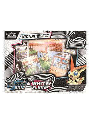 Black Bolt & White Flare Colección Ilustración Unova