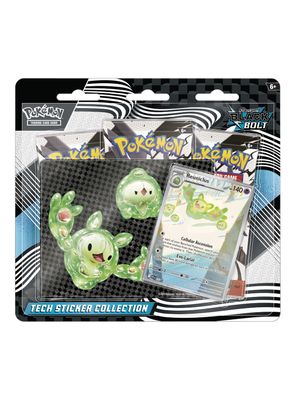 Juego de Cartas Black Bolt Tech Colección de Stickers
