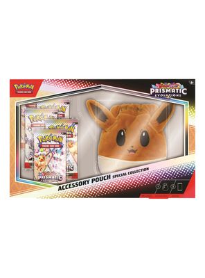 Imagen 1 del producto Juego de Cartas Prismatic Evolution + Accesorio Pouch Eevee