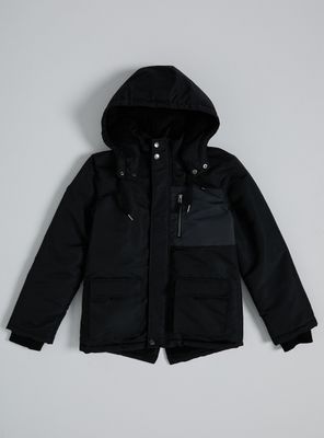 Imagen 2 del producto Parka con Capucha Forrada Sherpa