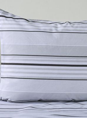 Imagen 2 del producto Sábanas 1.5 Plazas 144 Hilos Zircon Gris