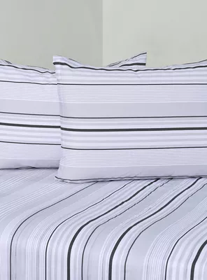 Sábanas King 144 Hilos Zircon Gris