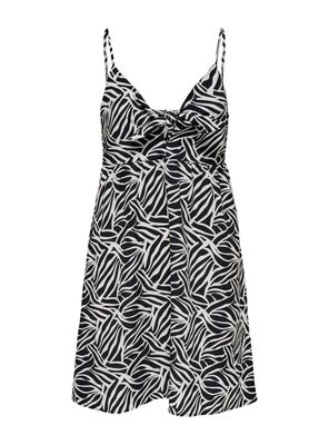 Vestido Corto Estampado Color