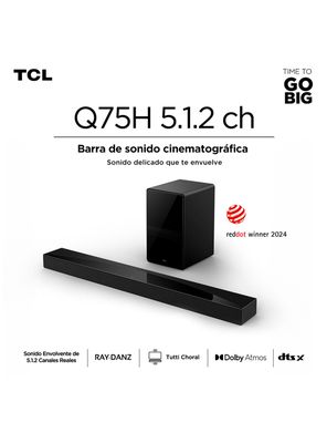 Imagen 2 del producto Soundbar Q75H 620W 5.1.2ch + Subwoofer