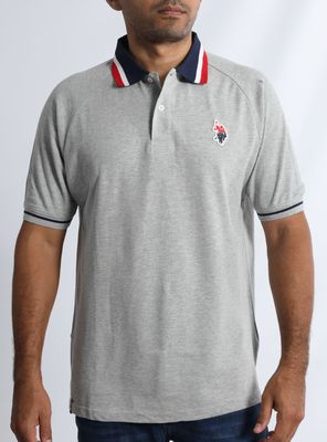 Polera Tricolor en Cuello