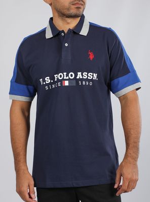 Polera Estilo Polo Print