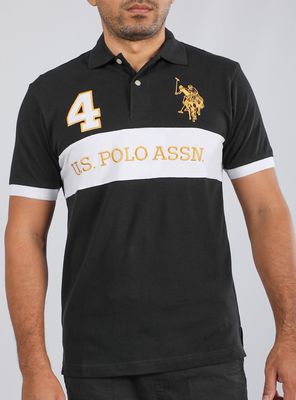 Polera Polo Franja Frontal