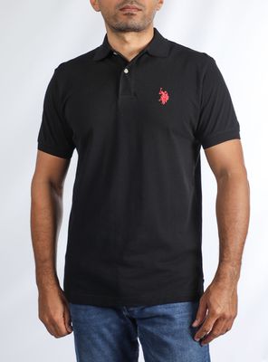 Polera Cuello Polo Unicolor