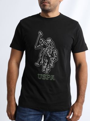 Polera Cuello Redondo Cosida Logo