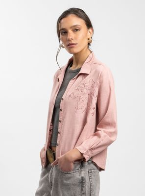 Blusa Rosario Rosada