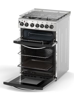 Imagen 2 del producto Cocina a Gas 4 Quemadores Doble Horno CH-660DHIN