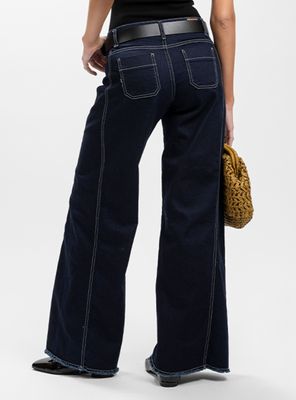 Imagen 2 del producto Jeans Palazzo Tiro Medio Anna Azul R