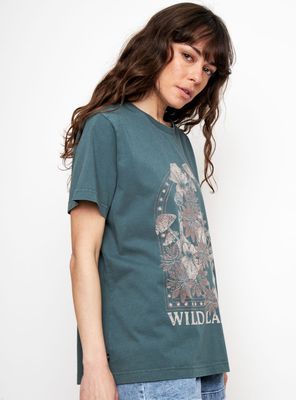 Imagen 2 del producto Polera Genovesa Orgánica Petróleo