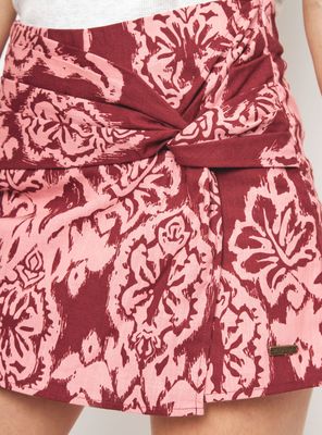 Imagen 2 del producto Short Rizo Orgánico Print Rosado