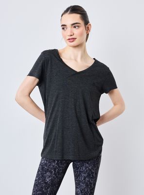 Polera Cuello en V Shinny