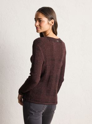 Imagen 2 del producto Sweater Tejido Acanalado con Lurex