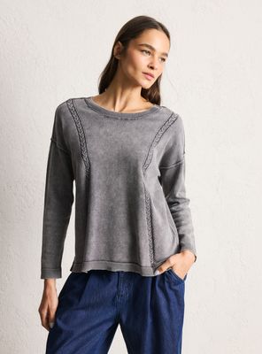 Sweater con Proceso de Lavado