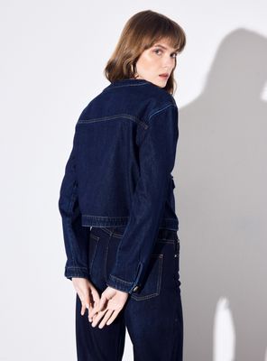 Imagen 2 del producto Chaqueta Botones Cuello Redondo