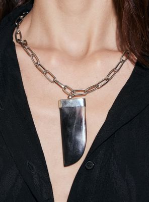 Imagen 2 del producto Collar de Cadena con Colgante de Cacho