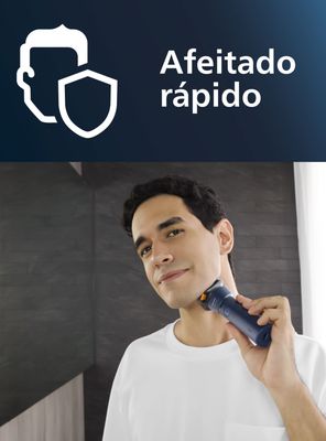 Imagen 2 del producto Afeitadora Eléctrica Serie 1000 S188100 Azul