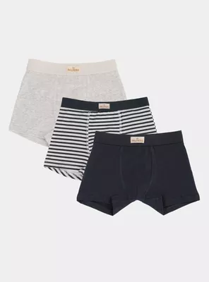 Pack 3 Bóxer Básicos de Algodón