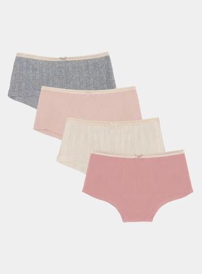 Pack 4 Pantaleta Algodón Niña