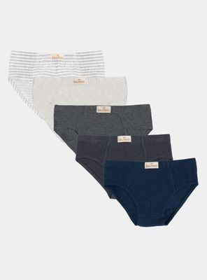 Pack 5 Slip Niño de Algodón
