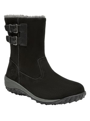 Imagen 2 del producto Bota Corta Doble Hebilla Cuero Mujer