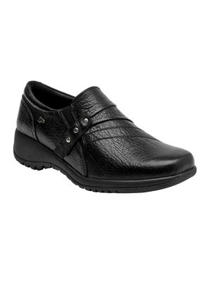 Imagen 2 del producto Zapato Casual de Cuero Texturizado y Taco Chino Mujer