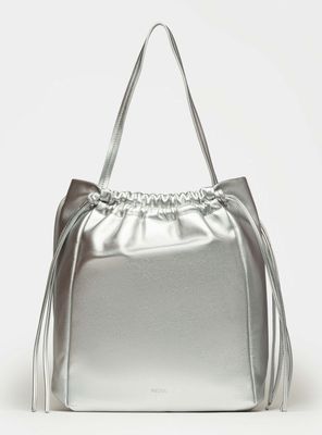 Cartera Shopper Marine Plata