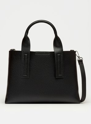 Cartera de Mano Gaia Ecocuero Negro