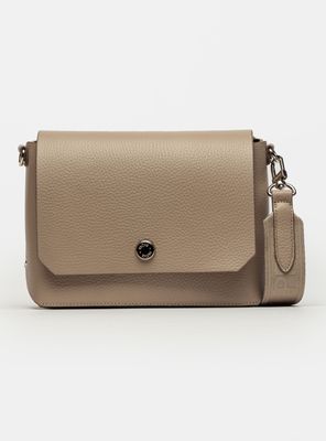 Bandolera Menorca Cuero Beige