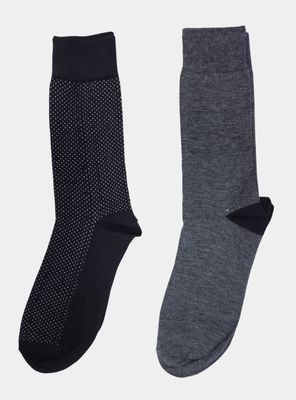 Imagen 2 del producto Pack 10 Calcetines Largos de Vestir con Patrones