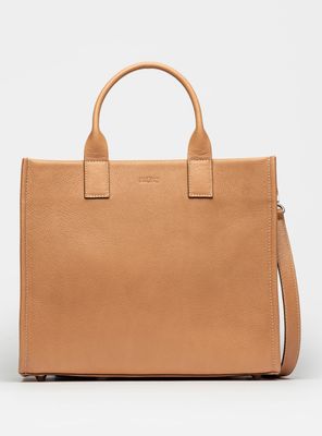 Cartera de Mano Capri Gde Beige