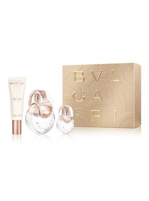 Set Perfume Bvlgari Omnia Crystalline Xmas 2025 EDT Hombre 100 ml + 15 ml EDT + 40 ml Hand Cream