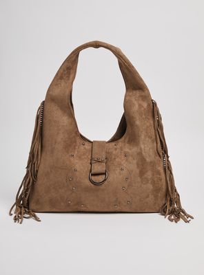 Imagen 2 del producto Cartera de Hombro Flecos y Detalles Metálicos