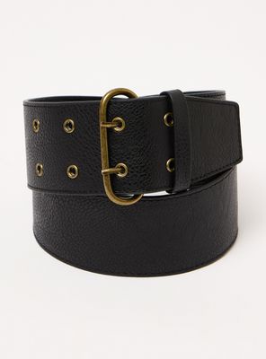 Imagen 2 del producto Cinturón Ancho Metales Cuero Sintético