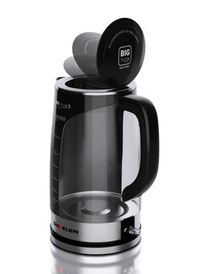 Imagen 2 del producto Hervidor de Agua 3 Litros 1850W Big Family HA-3900NG Negro