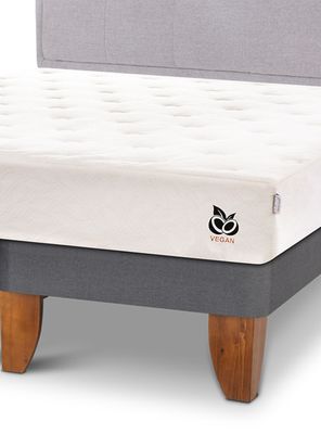 Imagen 2 del producto Cama Europea King Cocopedic Base Dividida + Respaldo Gris