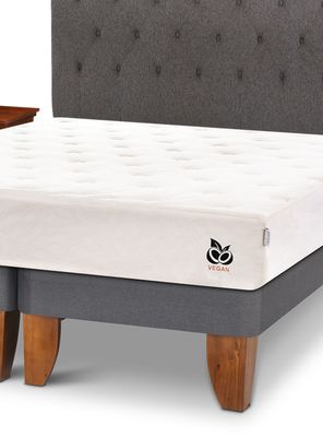 Imagen 2 del producto Cama Europea King Cocopedic Base Dividida + Set Café