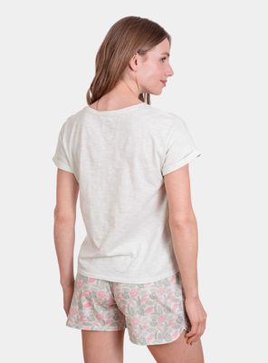 Imagen 2 del producto Pijama Corto Algodón con Estampado