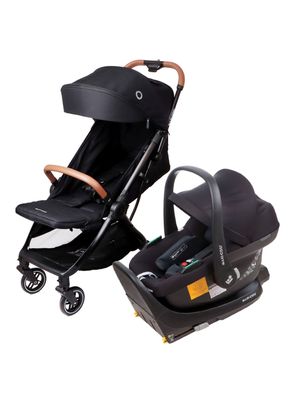 Coche Travel System Eva Black Cabriofix I-Size