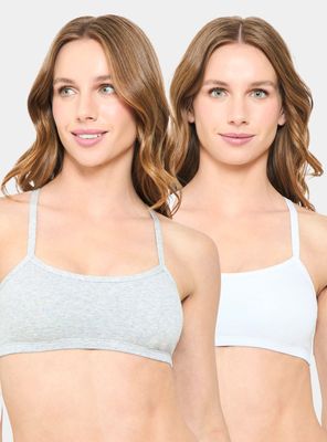 Imagen 2 del producto Pack 4 Sostén Peto Padding Removible Algodón