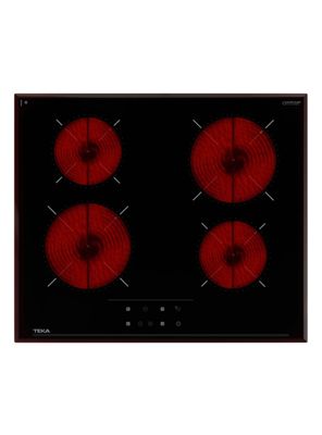 Encimera Eléctrica Vitrocerámica 4 Quemadores TRI 64910 TC3 Negro